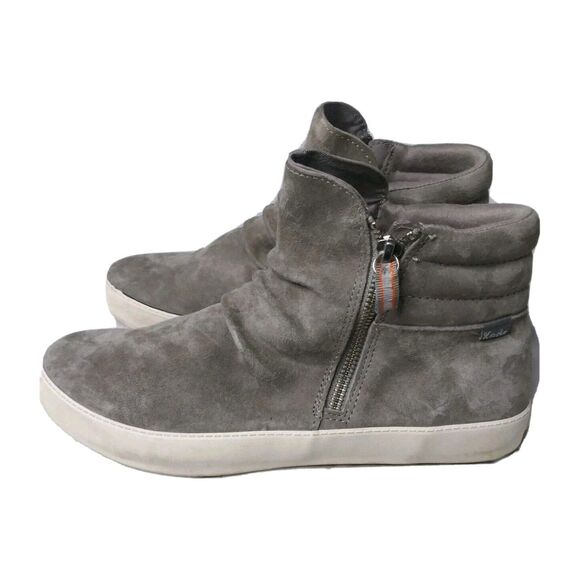 Keds Shoes - Keds Midtown Zip Suede WX Sneakers Women's Size 10 Shoes Grey Suede